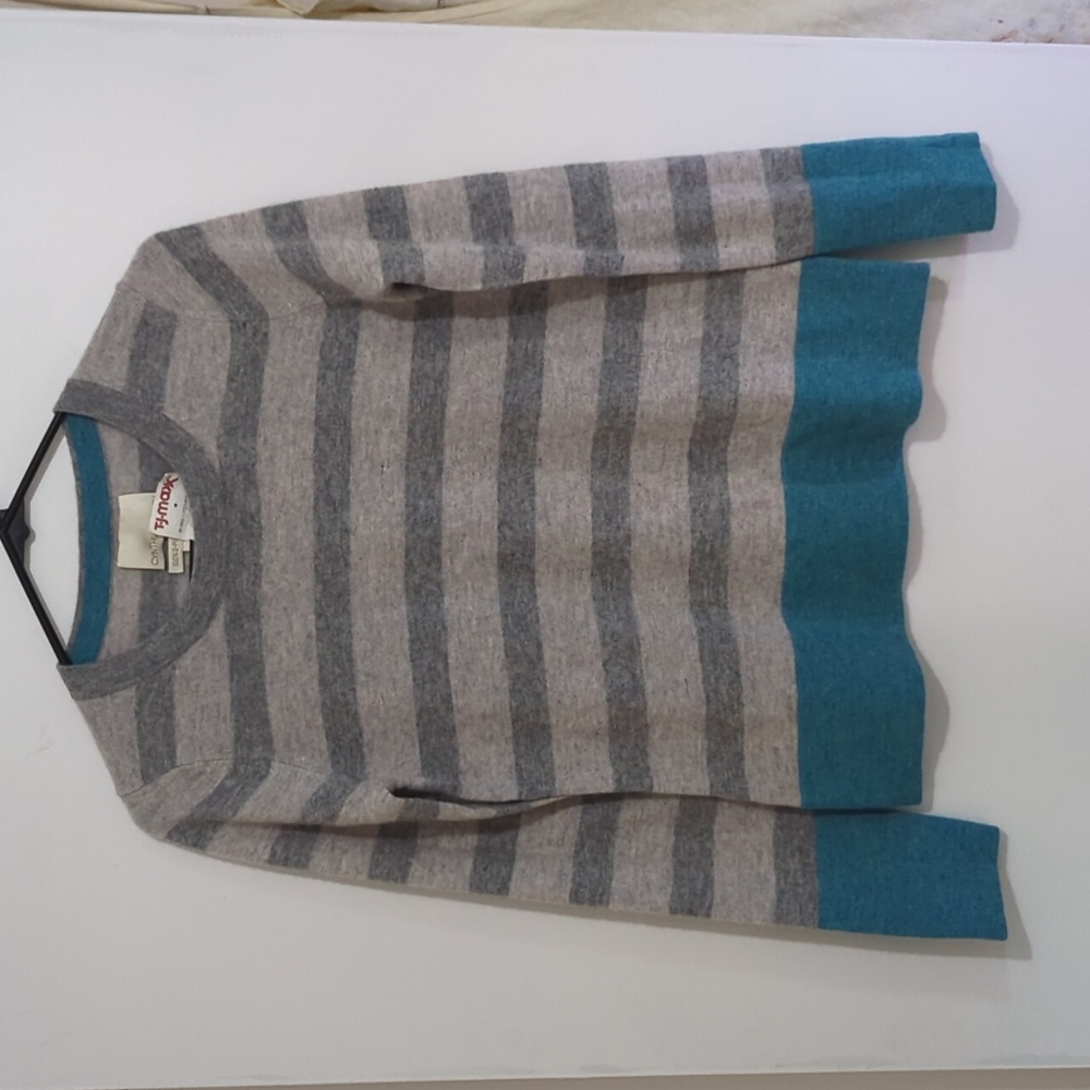 Striped cashmere sweater